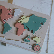 Load image into Gallery viewer, Silicone World Map