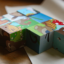 Load image into Gallery viewer, Magnetic Animal Cube Puzzle