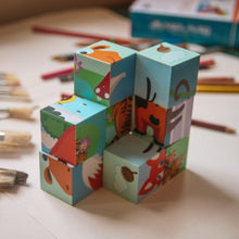 Load image into Gallery viewer, Magnetic Animal Cube Puzzle