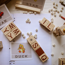 Load image into Gallery viewer, Magnetic Wooden Letters