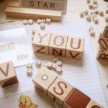 Load image into Gallery viewer, Magnetic Wooden Letters