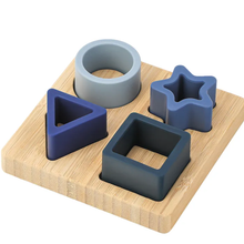 Load image into Gallery viewer, Silicone Geometry Shape Sorter