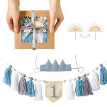 Load image into Gallery viewer, Birthday Tassel Banner