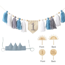 Load image into Gallery viewer, Birthday Tassel Banner