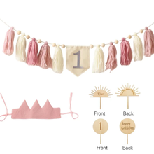 Load image into Gallery viewer, Birthday Tassel Banner