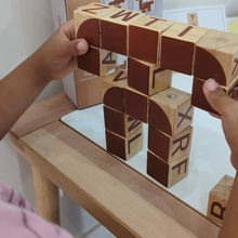 Load image into Gallery viewer, Magnetic Wooden Letters