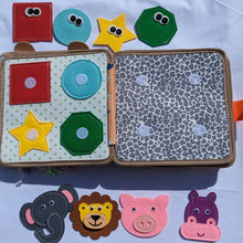 Load image into Gallery viewer, Sensory Busy Book- Giraffe