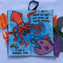 Load image into Gallery viewer, Jollybaby Ocean Tails Cloth Book