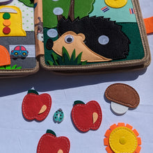 Load image into Gallery viewer, Sensory Busy Book- Giraffe