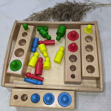 Load image into Gallery viewer, Montessori Peg Board