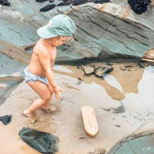 Load image into Gallery viewer, Wooden Toy Boat Canoe- Explore Nook