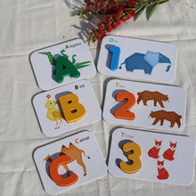 Load image into Gallery viewer, Alphabet & Number Flash Cards
