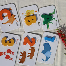 Load image into Gallery viewer, Alphabet & Number Flash Cards