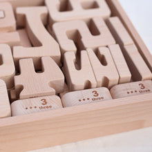 Load image into Gallery viewer, Wooden Montessori Numbers