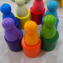 Load image into Gallery viewer, Pegs in cups