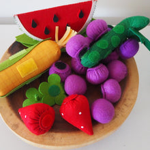 Load image into Gallery viewer, Felt Fruit & Corn