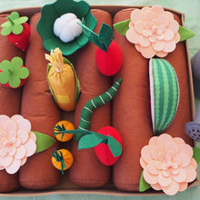 Load image into Gallery viewer, Felt Fruit & Corn