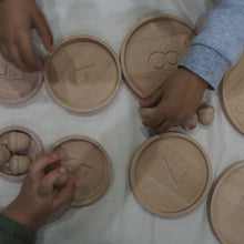 Load image into Gallery viewer, Montessori Stacking Trays