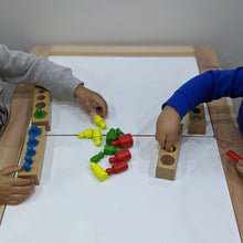 Load image into Gallery viewer, Montessori Peg Board