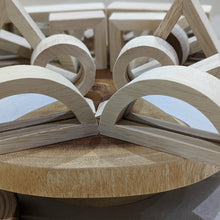 Load image into Gallery viewer, Mirror wooden blocks