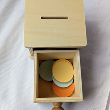 Load image into Gallery viewer, Montessori Coin Permanence Draw