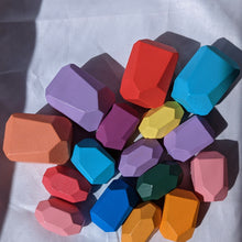 Load image into Gallery viewer, Wooden Stacking Stones