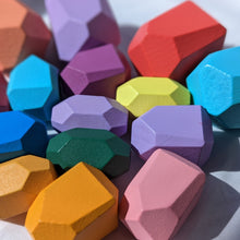 Load image into Gallery viewer, Wooden Stacking Stones
