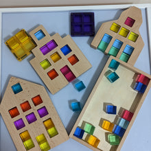 Load image into Gallery viewer, Wooden Dutch Houses