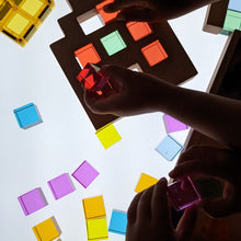 Load image into Gallery viewer, Lucite Cubes- Set of 50