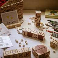 Magnetic Wooden Letters