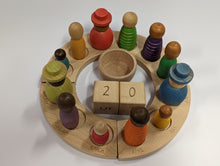 Load image into Gallery viewer, Wooden Perpetual Calendar
