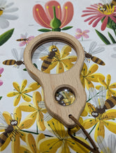 Load image into Gallery viewer, Wooden Dual Magnifying Glass
