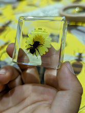 Load image into Gallery viewer, Acrylic Bee and Flower
