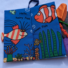 Load image into Gallery viewer, Jollybaby Ocean Tails Cloth Book
