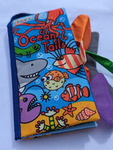 Load image into Gallery viewer, Jollybaby Ocean Tails Cloth Book
