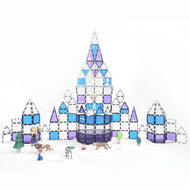 MNTL Magnetic Tiles- Ice Set 120 pieces