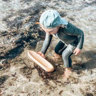 Wooden Toy Boat Canoe- Explore Nook