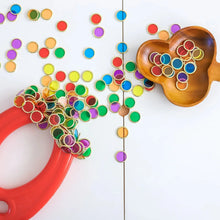 Load image into Gallery viewer, Learn &amp; Grow - Metal Rimmed Counting Chips
