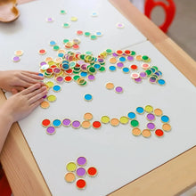 Load image into Gallery viewer, Learn &amp; Grow - Metal Rimmed Counting Chips
