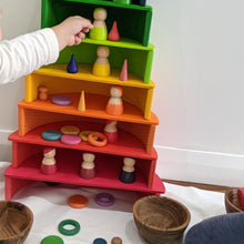 Load image into Gallery viewer, 12 Piece Rainbow Stacker
