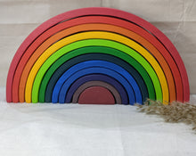 Load image into Gallery viewer, 12 Piece Rainbow Stacker
