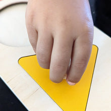 Load image into Gallery viewer, Montessori First Shapes Jumbo Puzzles
