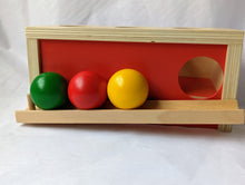 Load image into Gallery viewer, Montessori Ball Push Permanence Slide
