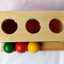 Load image into Gallery viewer, Montessori Ball Push Permanence Slide
