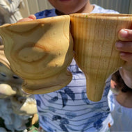 Wooden Funnel & Large Cup set- Explore Nook